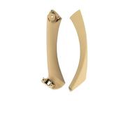 Interior Manija Puerta Lado Para E90 Para E91 Para Serie 3 2005-2012 Cubierta Embellecedora Para Manija Panel Puerta Interior Automóvil Maneta Tirador(Beige left kit)