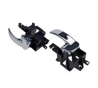 Interior Manija Puerta Lado Para Nissan Para Navara Para D40 2005 2006 2007 2008 2009 2010-2015 80670-4X02B Manija Interior Puerta Cromada Maneta Tirador(1 Pair)