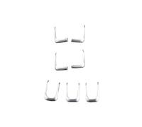 Interior Molduras Decorativas Para A3 Para 8V Para Q3 Para A4 Para A6 Para Q5 Interior Puerta Ventana Interruptor Botones Marco Cubiertas Pegatinas Embellecedor(Silver 7 piece)