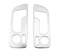 Interior Pegatinas Botón De Ajuste Asiento Coche Acero Inoxidable Cubierta Marco Pegatina Decorativa Embellecedora Para X3 G01 2018-2022 2 Uds