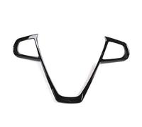 Interior Pegatinas Cubierta Embellecedora De Marco Botón Volante ABS Para 3 5 7 Series X3 X5 X7 G05 G07 G11 G12 G20 G30 2019-2020 Para 6 GT(Negro brillante)