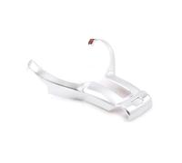 Interior Pegatinas Para F06 F10 F11 F12 F13 F20 F22 F30 X5 X6 F32 F34 F36 F15 F16 Cubierta Interior Del Volante Coche Embellecedor De Marco(Plata)