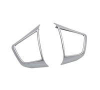 Interior Pegatinas Para Hyundai Para Creta 2015-2019 Cubierta De Panel Volante Interior Cromado Moldura Marco Insignia Guarnición Bisel Envolvente