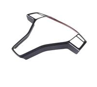 Interior Pegatinas Para Mercedes Para Benz ABCE Para CLA CLS GLA GLK Clase W176 W246 W204 W207 W212 W117 W218 X156 X204 Cubierta Embellecedora Marco Volante(Matte Black)