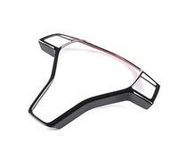 Interior Pegatinas Para Mercedes Para Benz ABCE Para CLA CLS GLA GLK Clase W176 W246 W204 W207 W212 W117 W218 X156 X204 Cubierta Embellecedora Marco Volante(Negro brillante)