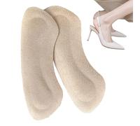 interior | Plantillas antidesgaste para zapatos | Almohadillas de talón de tamaño medio | Cojín de pie anticaídas | Almohadillas cómodas para el talón | Inserciones de gel para zapatos de tacón