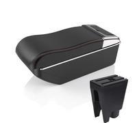 Interior Reposabrazos De Coche Modificado Con Almacenamiento De Doble Capa, Consola Central, Accesorios De Decoración Interior Para Aygo BJ Accesorios(A curved red line)