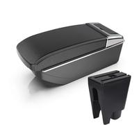 Interior Reposabrazos De Coche Modificado Con Almacenamiento De Doble Capa, Consola Central, Accesorios De Decoración Interior Para Aygo BJ Accesorios(B straight White line)