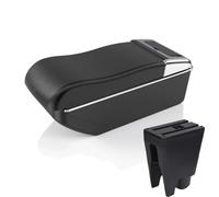 Interior Reposabrazos De Coche Modificado Con Almacenamiento De Doble Capa, Consola Central, Accesorios De Decoración Interior Para Aygo BJ Accesorios(A curved black line)