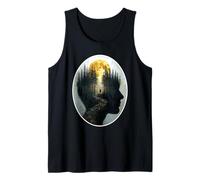 Interior Sendero de Crecimiento Alma Espiritual Mente Silenciosa Profunda Camiseta sin Mangas