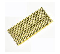 Interiores 10 Uds. 20cm Salida Aire Acondicionado Coche Tiras Decorativas Moldura Forma U Protector Borde Puerta Protector Esquina Interior Funda decoraci(Gold)