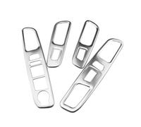 Interiores Automotrices para Jeep para Renegade 2018-2022 LHD Accesorios Interiores Panel Botones Elevación Ventana Puerta Coche Embellecedor Decoración Pegatina Cubierta Accesorios Interiores