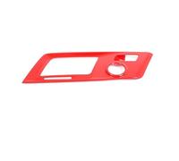 Interiores Coche Para Chevrolet Para Corvette C7 2014-2019 Panel Cambio Marchas Central Coche Embellecedor Adhesivo Accesorios Para Automóviles Auto Interior(Red)
