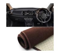Interiores Coche Para Kia Para Pegas 2021-2024 Tablero Instrumentos Coche Almohadilla Antideslizante Para Evitar Luz Alfombras Panel Instrumentos Auto Interior(B Brown RHD)