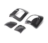 Interiores Coche Para Serie 2 F22 F23 2014-2019 Versión 2 Puertas Cubierta Interruptor Abatible Para Asiento Delantero Automóvil Accesorios Decorativos Auto Interior(Carbon Fiber)