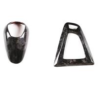 Interiores Consola Central Decorativos Para BM&W F80 F82 F87 M3 M4 M2 M5 F83 F85 X5M F86 X6M F13 Pegatina Tapa Pomo Cambio Marchas Coche Panel Embellecedor(Ab Forged Lhd)