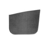 Interiores Cubierta Embellecedora Tablero Copiloto Delantero Fibra Carbono Real Pegatina Decoración Interior Coche Para 718 982 2016-2022 Funda decoraci(Black RHD)