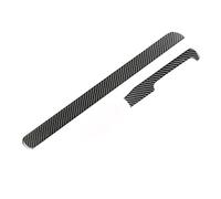 Interiores Cubierta Tira Panel Tablero Consola Central Interior Coche Decoración Fibra Carbono Para VW Para Golf 6 Para MK6 2010-2013 Funda decoraci(RHD)