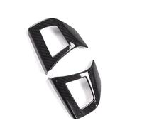 Interiores de automóviles Compatible Con Maserati Para Presidente 2013-2021 Para Quattroporte 2016-2018 Marco Panel Volante Pegatinas Botones