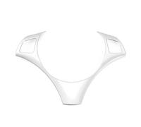 Interiores De Coche Para 1 3 Series E87 E90 E92 E93 2005-2012 Panel De Volante De Coche Decoración Cubierta Moldura Pegatina Car Interior Accessories(Silver Style A)