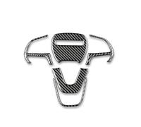 Interiores De Coche Para Dodge Para Challenger 2015-2023 Embellecedor Para Volante De Coche Pegatina De Fibra De Carbono Suave Car Interior Accessories(Whole Set)
