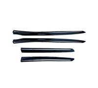 Interiores De Coche Para Tesla Para Modelo Y/L 2025 Cubierta Embellecedora Interior Puerta Coche Panel Control Central Accesorio Modificación Car Interior Accessories(Bright Black)