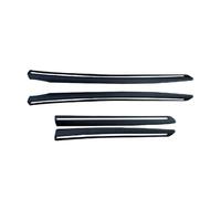 Interiores De Coche Para Tesla Para Modelo Y/L 2025 Cubierta Embellecedora Interior Puerta Coche Panel Control Central Accesorio Modificación Car Interior Accessories(Bright Carbon Fiber)