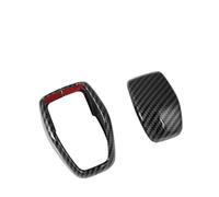 Interiores De Coche Para Toyota Para RAV4 Para XA50 2019-2024 Perilla Palanca Cambios Coche Híbrido Pomo Cubierta Embellecedora ABS Accesorios Carbono Car Interior Accessories(Carbon Fiber)