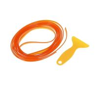 Interiores Embellecedor Moldura Interior Estilo Coche PVC Universal Naranja 5*M Tira Decorativa Kit Relleno Huecos Embellecedora Placa Alimentación Tarjeta Molduras interiores