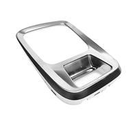 Interiores Embellecedor para Peugeot 3008, Cubierta Caja Cambios Repuesto Cromada, Pegatina Embellecedora Marco Decoración Accesorios Interiores