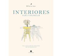 Interiores para colorear: Una colección de imágenes de interioristas (ARTE)