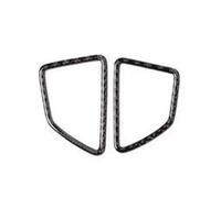 Interiores Para E70 X5 2008-2013 Tablero Fibra Carbono Aire Acondicionado Marco Ventilación Decoración Cubierta Pegatinas Embellecedoras Funda decoraci(Black RHD)