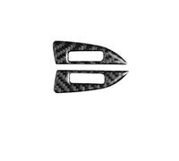 Interiores para Mazda 3 para Axela 2014 2017 2018 Fibra Carbono Interior Air Vent Trim Cover Dashboard Sticker Molduras Decorativas