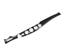 Interiores Para Mercedes Para Benz Clase E W213 2016-2018 LHD Fibra Color Consola Tablero Panel Decoración Cubierta Pegatina Embellecedora Funda decoraci(B)