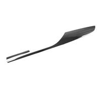 Interiores Para Para A6 C7 12-18 Estilo Coche Color Fibra Carbono Consola Tablero Decoración Panel Cubierta Pegatina Embellecedora Funda decoraci(Negro)