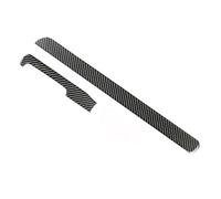 Interiores Para VW Para Golf 6 Para MK6 2010-2013 Interior Del Coche Consola Central Panel Tira Cubierta Decoración De Fibra De Carbono Funda decoraci(LHD)