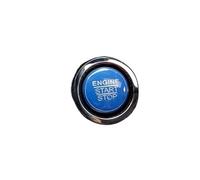 Interiores Pegatina botón internos Compatible Con Para Camry Para XV70 2018. Pegatina Para Botón De Arranque Y Parada Del Motor, Embellecedor De Tapa, Accesorios Interiores.(Blue)