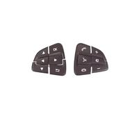 Interiores Pegatina botón internos Compatible Con Para Clase-A Para W176 2016 2017 2018 Control De Botones Del Volante Accesorios Interiores Del Coche