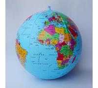 Interkart Pelota de Playa Hinchable con Globo político, 40 cm, español