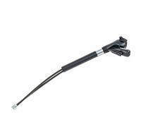 INTERLOCK Tija de Sillin de Bicicleta con Cable de Seguridad Antirrobo Incorporado 300mm de Largo Disponible en Color Plata (Negro, 27.2mm), Unisex, Schwarz-Schwarz, 27,2mm
