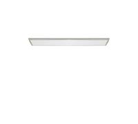 INTERLUSA Panel superficie VOLTAIRE 30x90 72W LED 5760lm 6400K 120° C.90xL.30xA.2,3cm Niquel