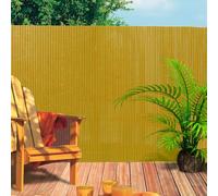 Intermas M292835 - Cañizo sintetico media caña 1 5 x 3 m bambu