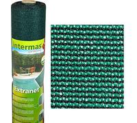 Intermas - Malla de ocultacion tejida extranet 80% 1.5x10m verde