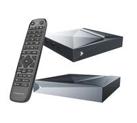 Intermedia Arts V12 Android 11 Box 4K UHD, Quad Core Arm Cortex 2.0 GHz, 2GB RAM, 16GB eMMC, BT 5.1, Gigabit LAN, 5G, Mando a Distancia BT, H. 265, Widevine L1, GPU Arm G31 MP2, Cable HDMI HTS e-com