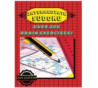 Intermediate Sudoku: A full sized 8.5x11 Brain-Training Puzzle Book