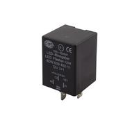 Intermitente 12 V 4 polos HELLA Blinkgeber LED con soporte para remolque