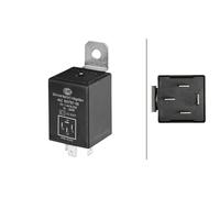 Intermitente 12 V HELLA 4 polos con soporte compatible con VOLVO