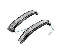 Intermitente de Espejo para Nissan para X-Trail para Rogue para Qashqai para Murano 2014-2019 Espejo Retrovisor Lámpara Señal Giro Indicador Luz Marcadores Intermitentes Retrovisor Luces(L and R)