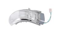 Intermitente de Espejo para VW para Touran 2004 2005 2006 2007 2008 2009 2010 Espejo Retrovisor para Coche Luz LED De Intermitente Indicador de Luz Giro Espejo(Left)