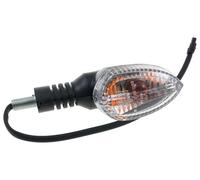 Intermitente delantero izquierdo/Trasero Derecho Piaggio MP3 Original | Apto para modelos 500 LT Sport-Business 11-12, 300 IE LT Sport y 250 LT; cristal claro, color de luz naranja, 12 voltios